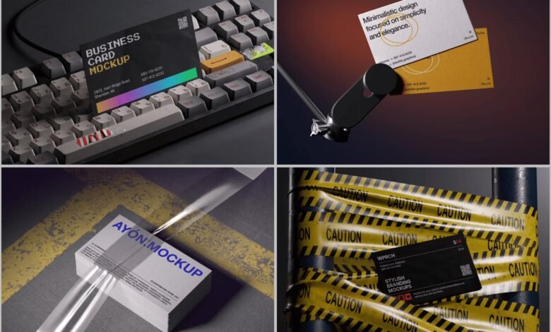 Business Card Mockups