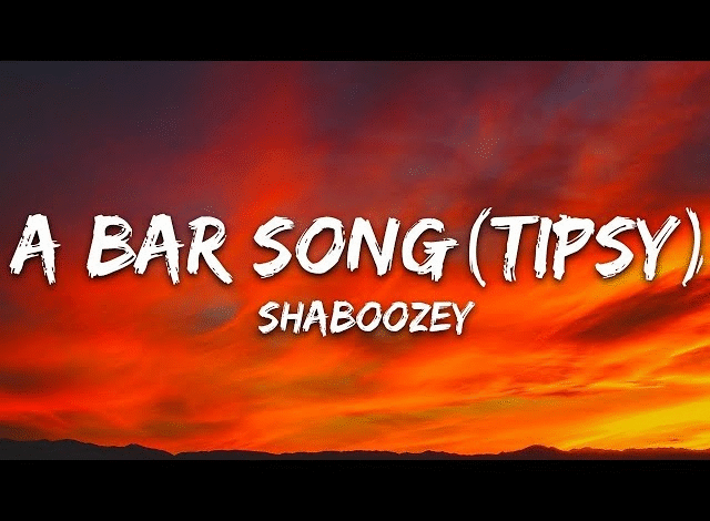 shaboozey a bar song (tipsy) lyrics