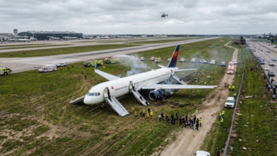 delta connection dl3543 emergency landing