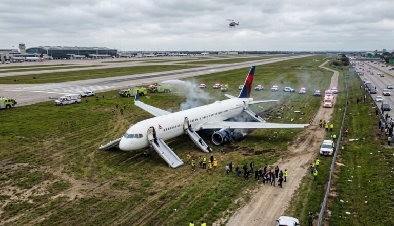 delta connection dl3543 emergency landing